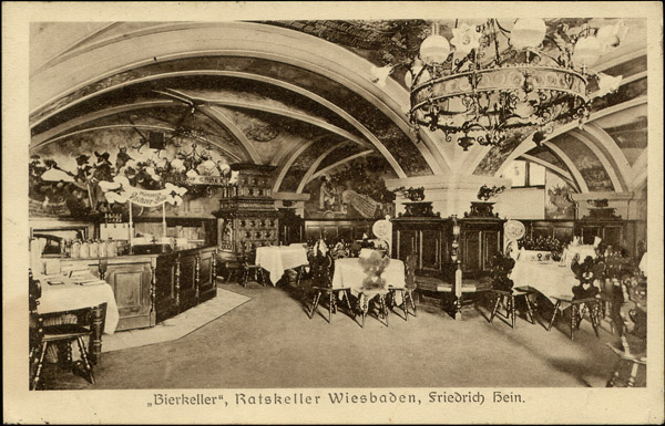 Ratskeller Bierkeller 1915